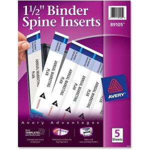 Spine Inserts & Labels